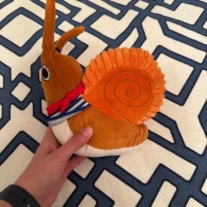escargot snail stuffed animal